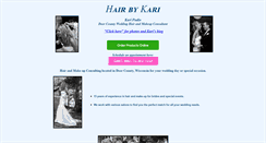 Desktop Screenshot of hairbykari.com